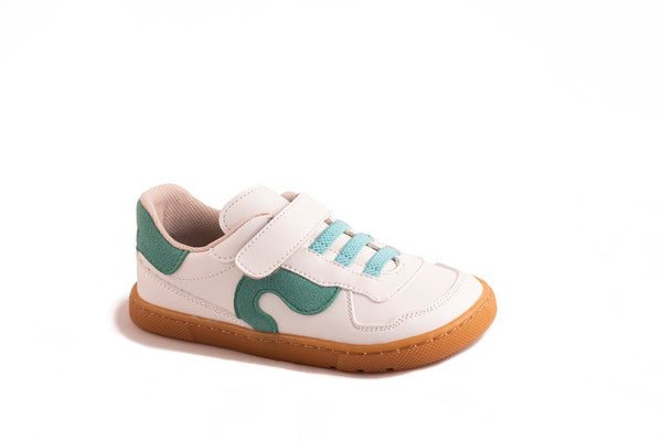 4422 Blanco verde - Coqueflex - Nudos Barefoot Shoes