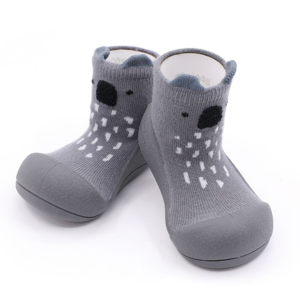 Attipas - Koala Gris - Nudos Barefoot Shoes