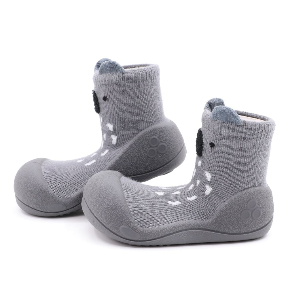 Attipas - Koala Gris - Nudos Barefoot Shoes