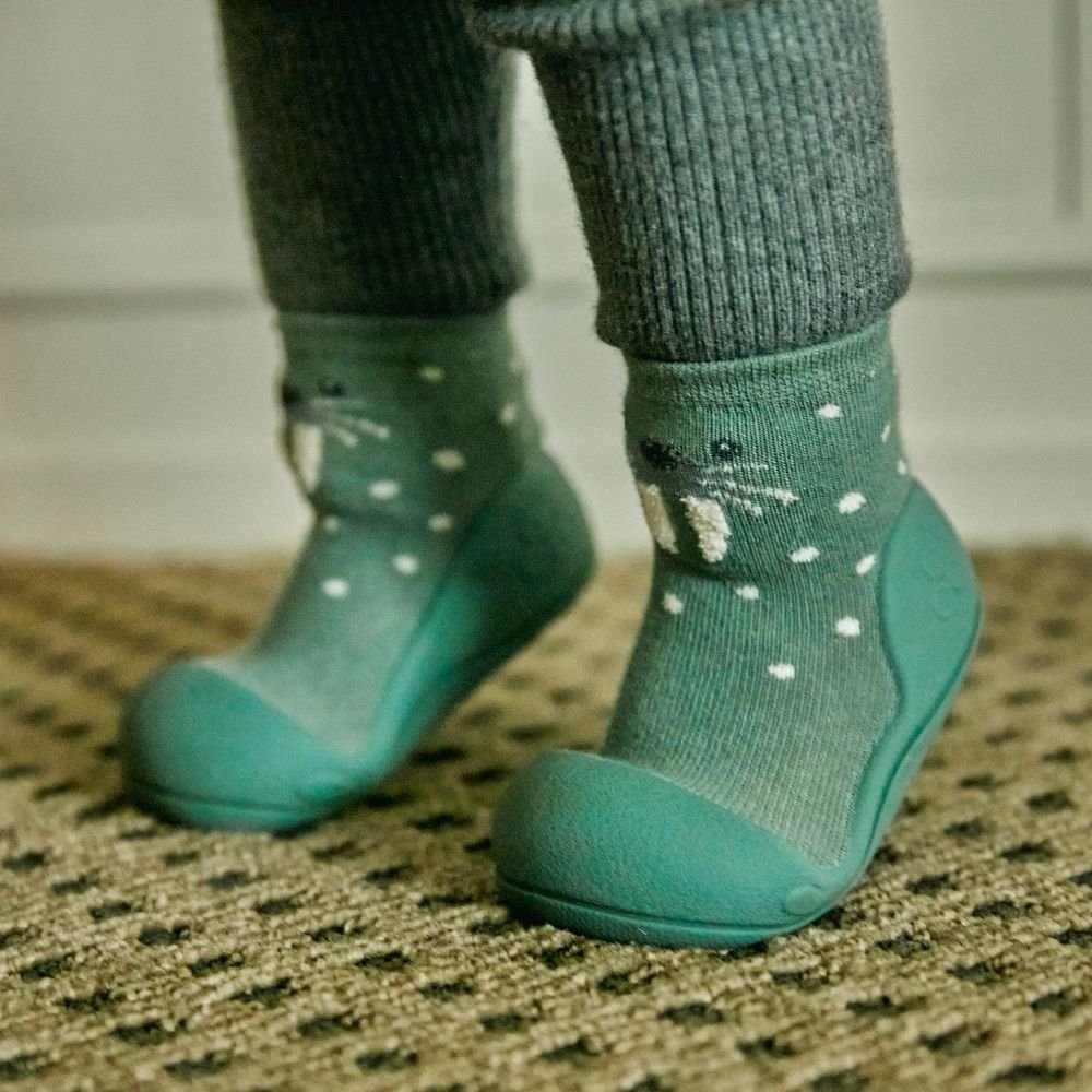 Attipas - León Marino Verde - Zootopía - Nudos Barefoot Shoes