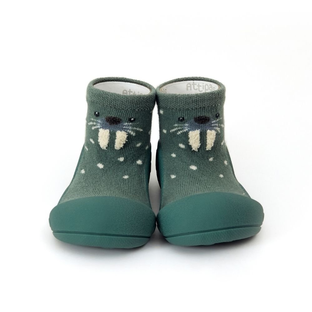 Attipas - León Marino Verde - Zootopía - Nudos Barefoot Shoes