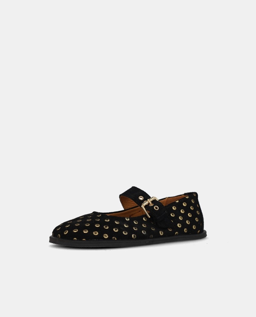Bailarina GALAXY negra - Blanditos - Nudos Barefoot Shoes