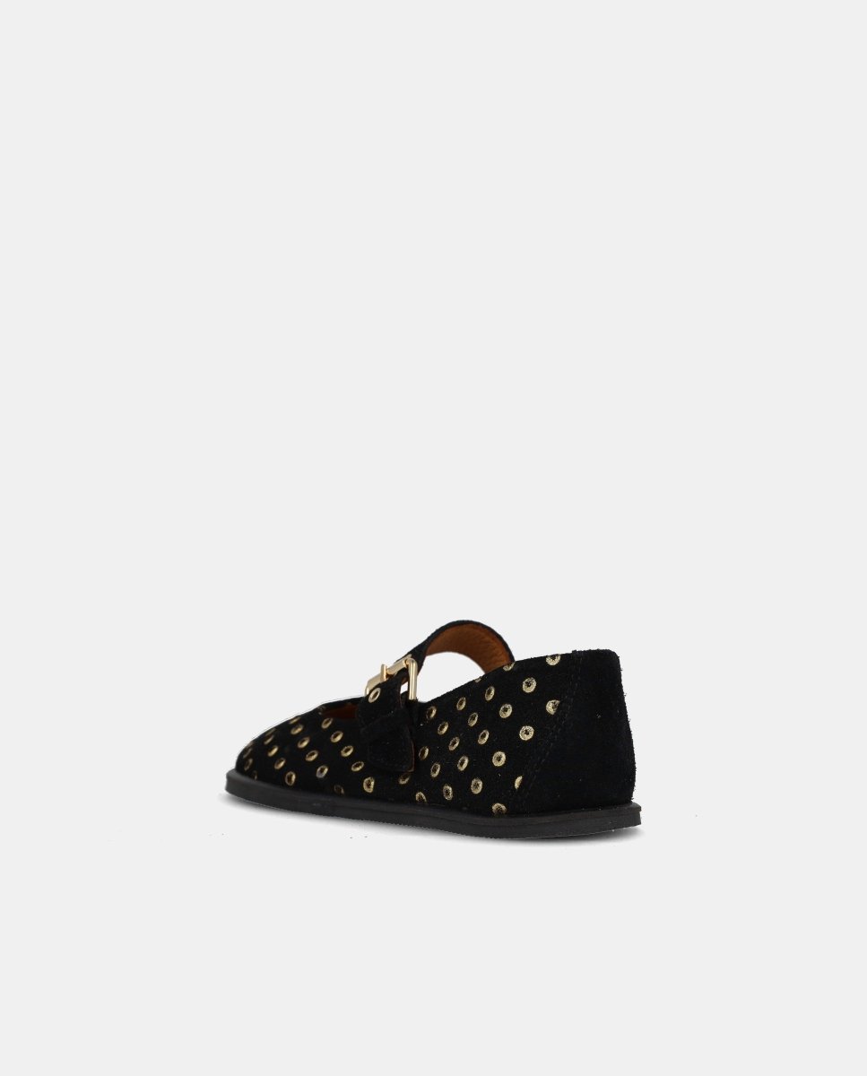Bailarina GALAXY negra - Blanditos - Nudos Barefoot Shoes
