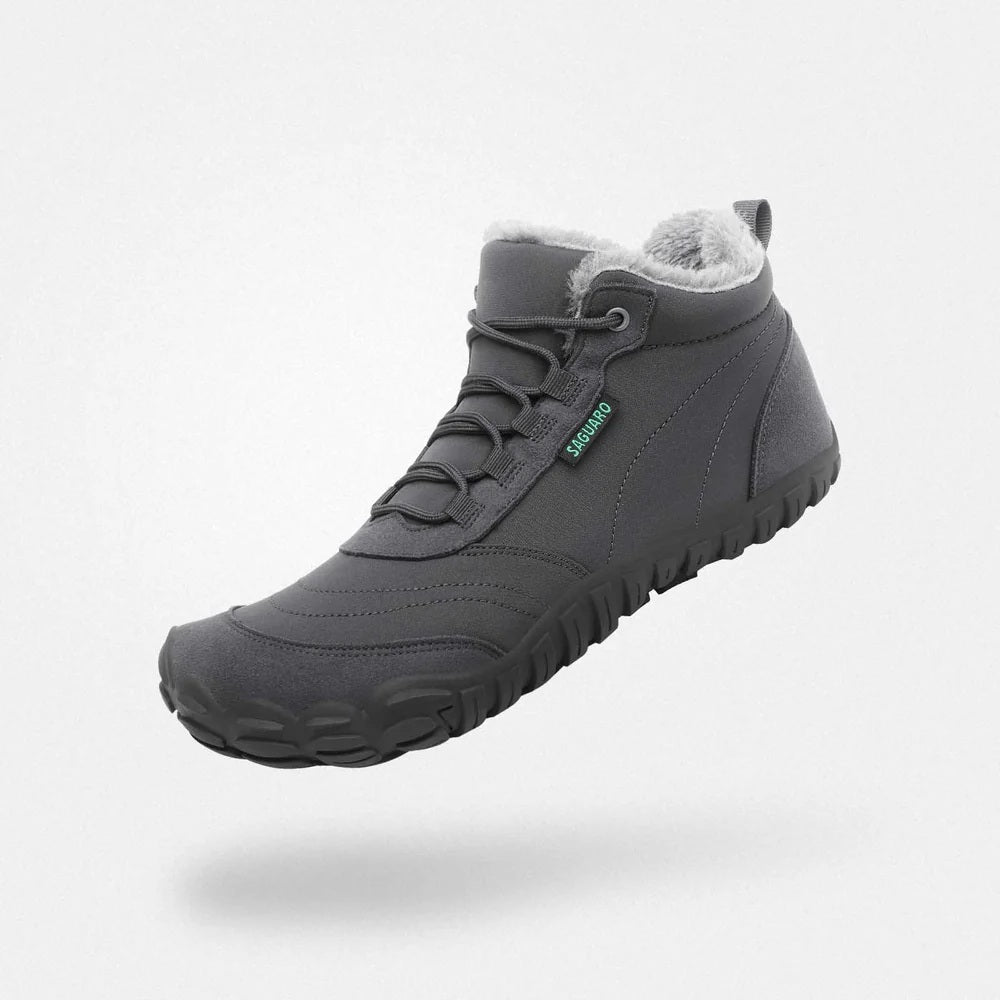 Bota WILL II Gris Oscuro - Saguaro - Nudos Barefoot Shoes