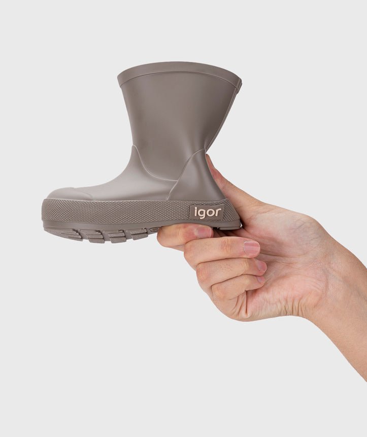Botas Agua YOGI TAUPE - Igor - Nudos Barefoot Shoes