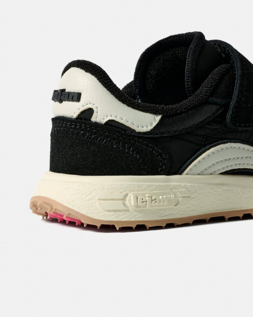 Lejan Melrose Kids - Black - Nudos Barefoot Shoes