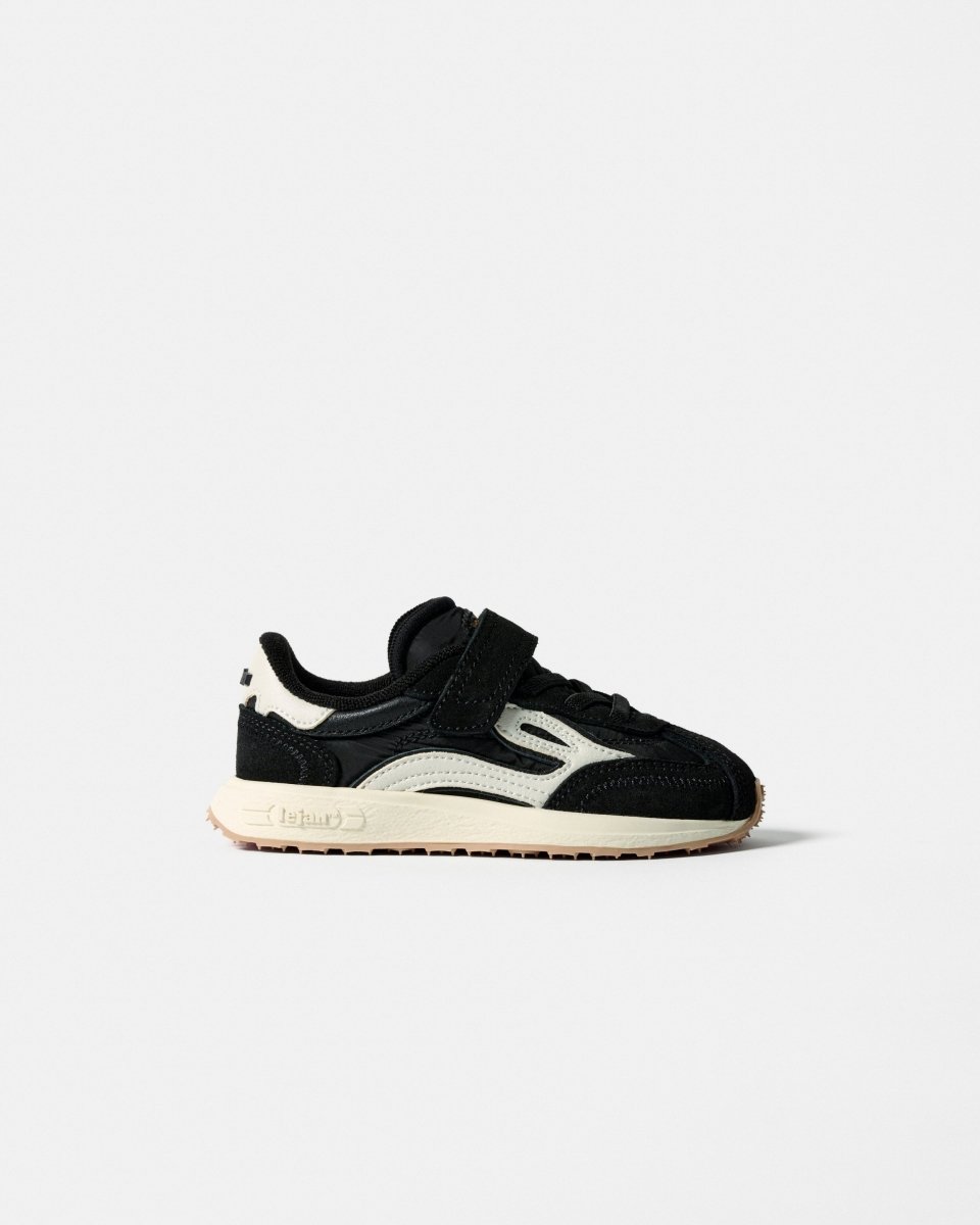 Lejan Melrose Kids - Black - Nudos Barefoot Shoes