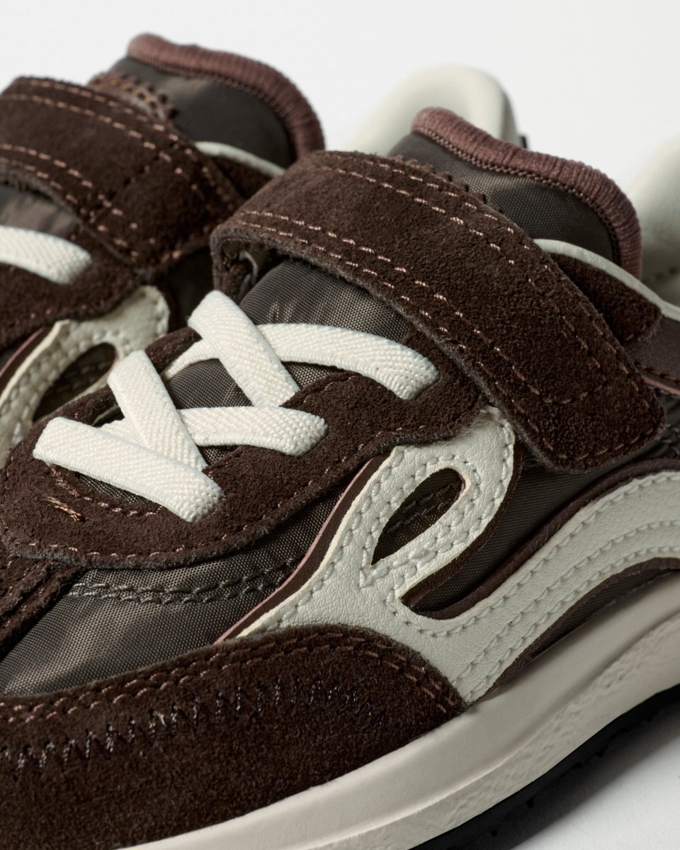 Lejan Melrose Kids - Dark Brown - Nudos Barefoot Shoes