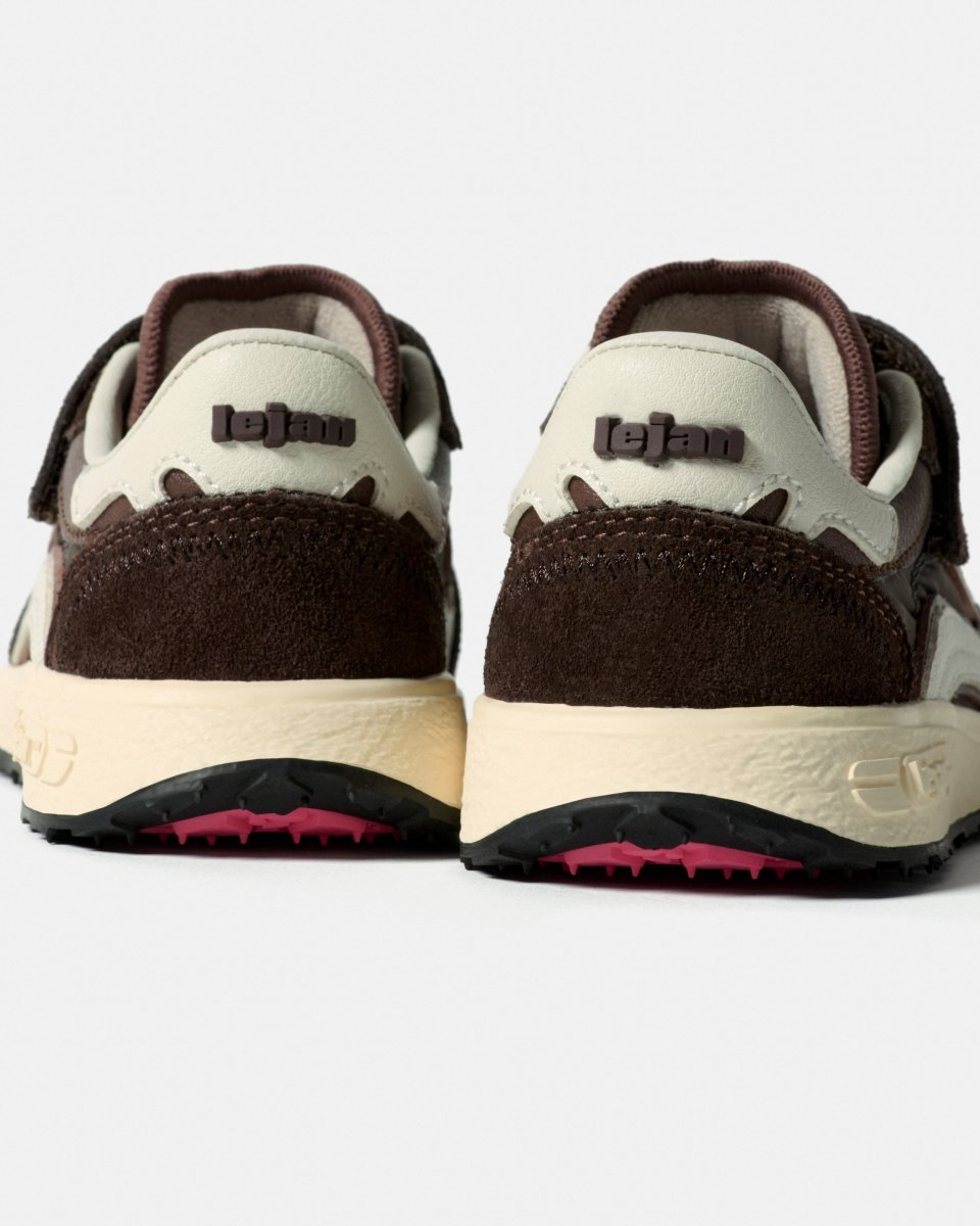 Lejan Melrose Kids - Dark Brown - Nudos Barefoot Shoes