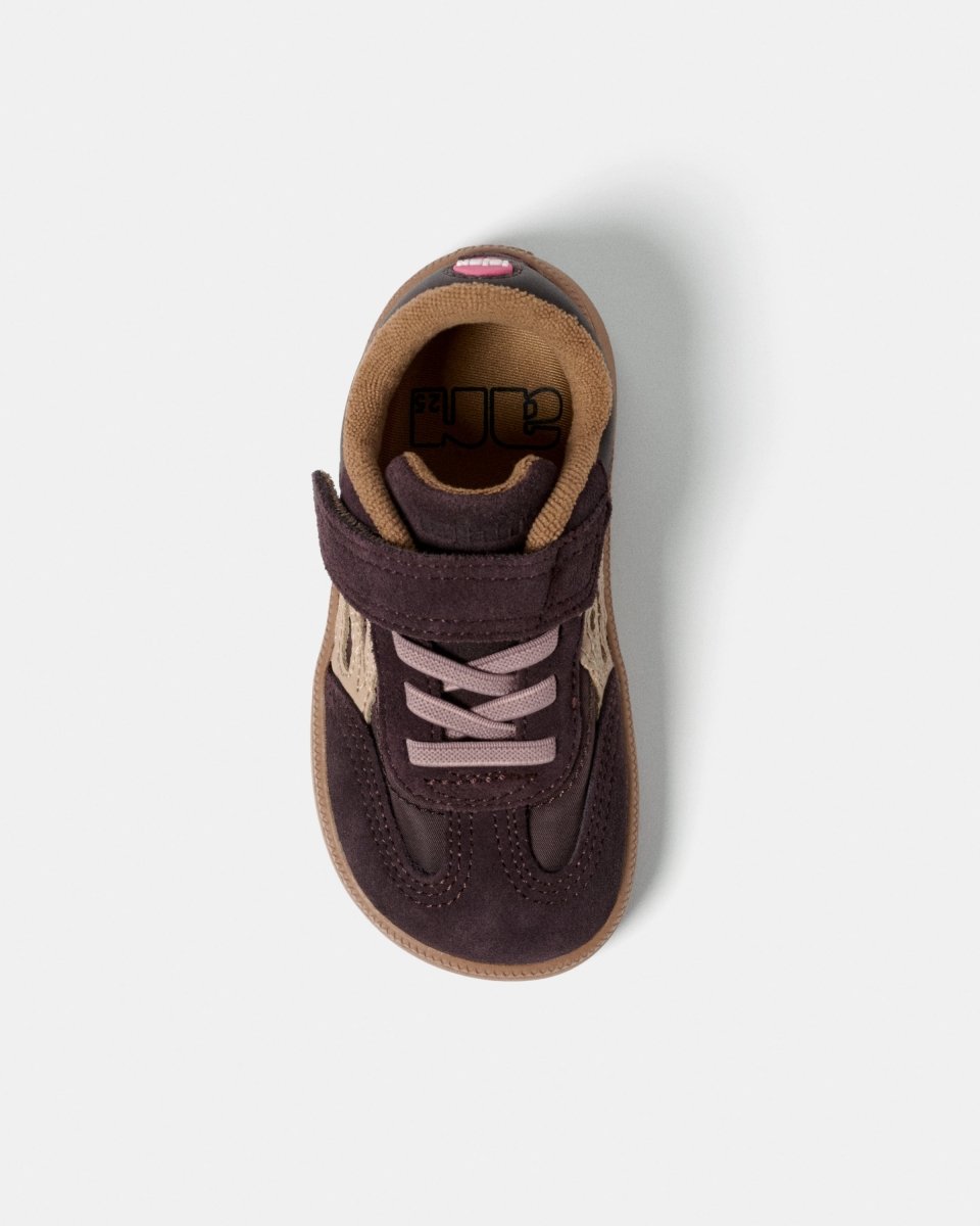 Lejan One Kids - Burgundy - Nudos Barefoot Shoes