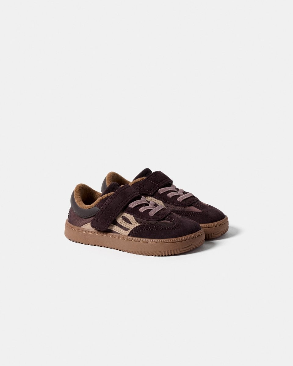 Lejan One Kids - Burgundy - Nudos Barefoot Shoes