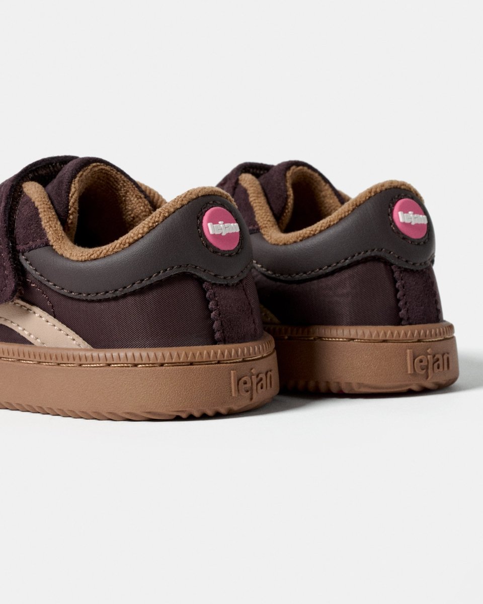 Lejan One Kids - Burgundy - Nudos Barefoot Shoes