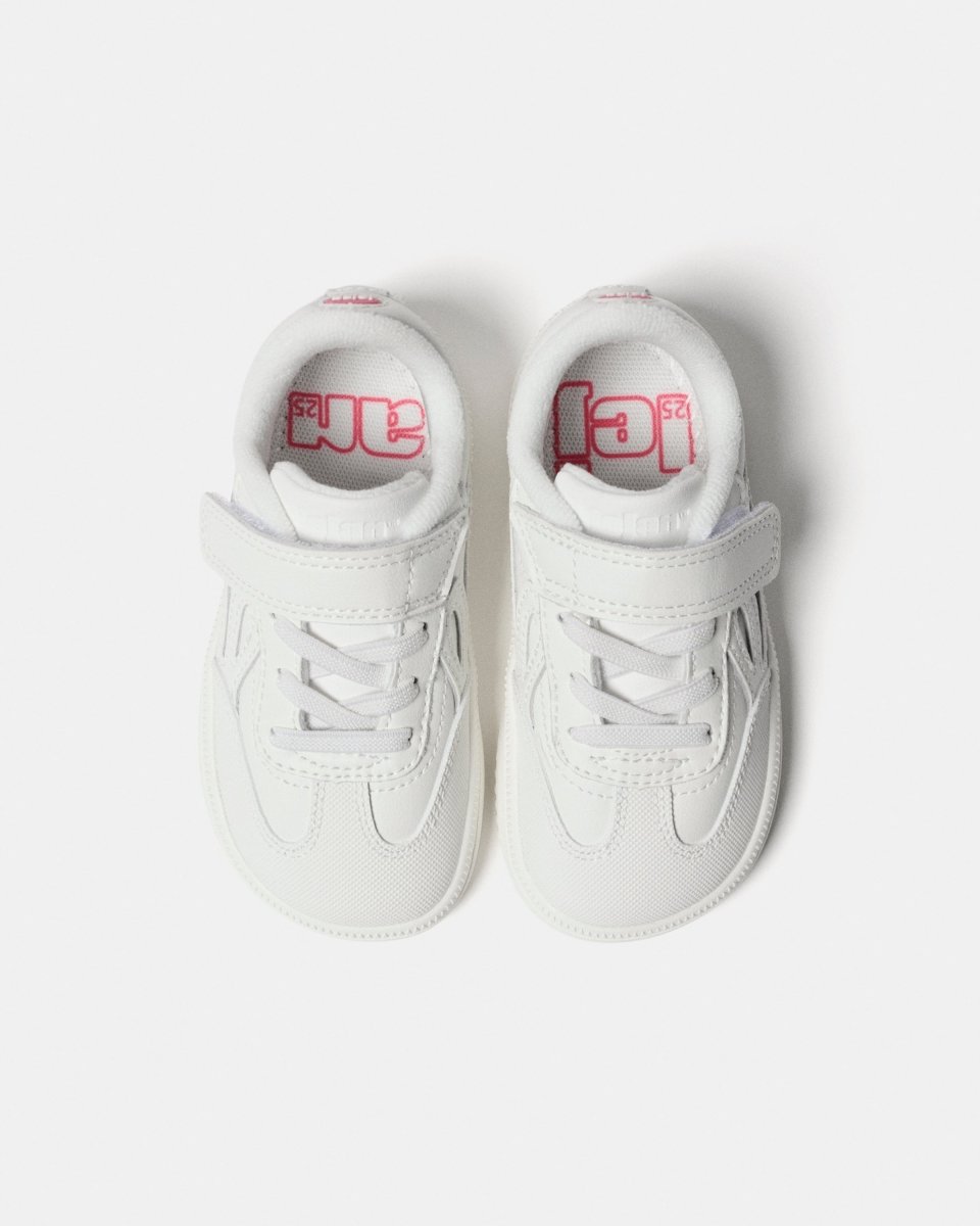 Lejan One Kids Weekdays - Blanco - Nudos Barefoot Shoes