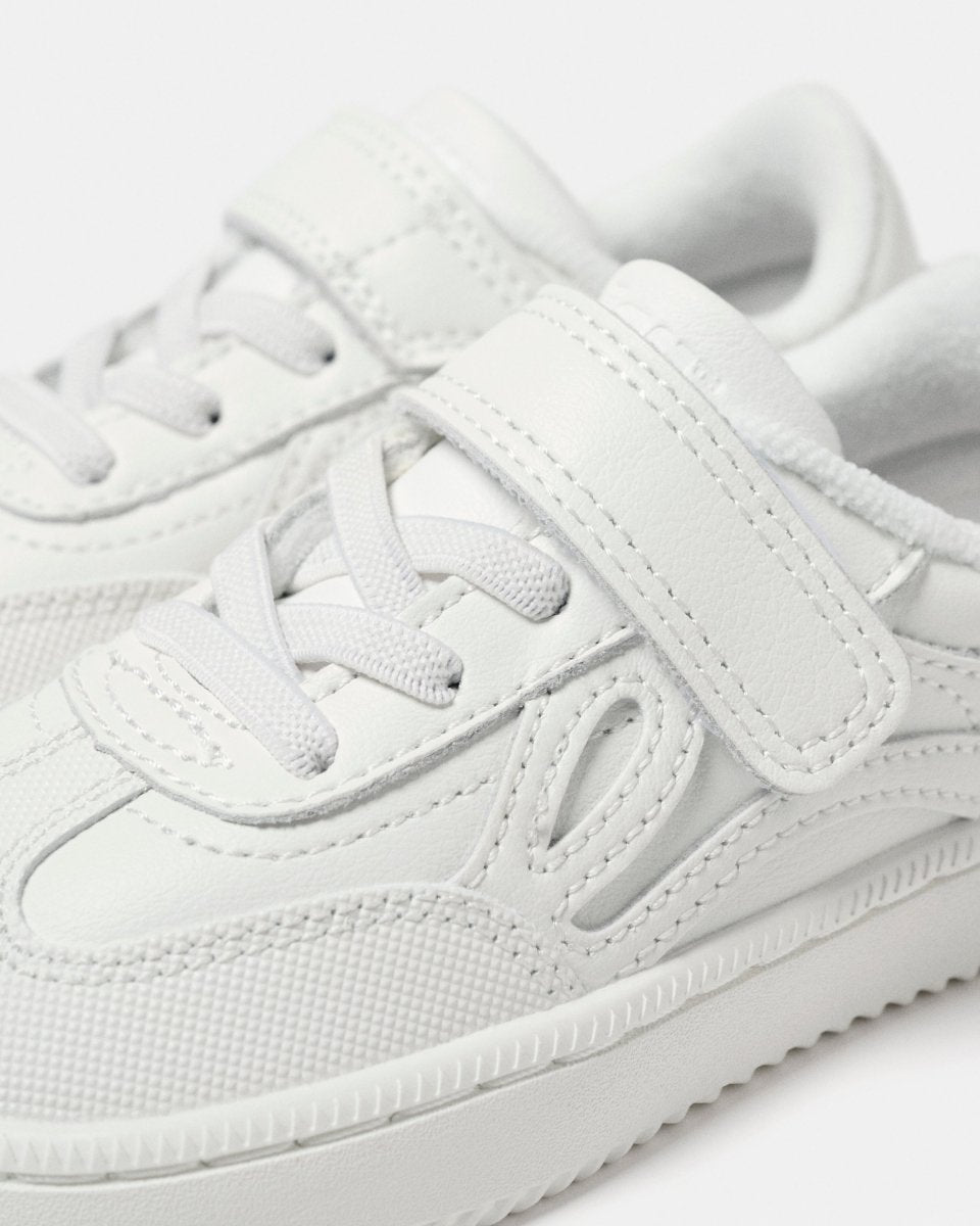 Lejan One Kids Weekdays - Blanco - Nudos Barefoot Shoes