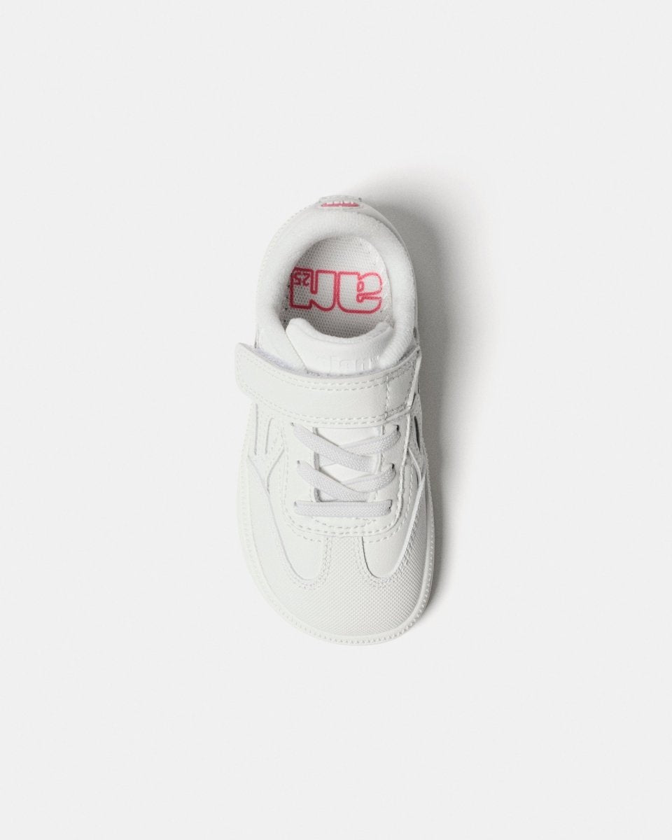 Lejan One Kids Weekdays - Blanco - Nudos Barefoot Shoes