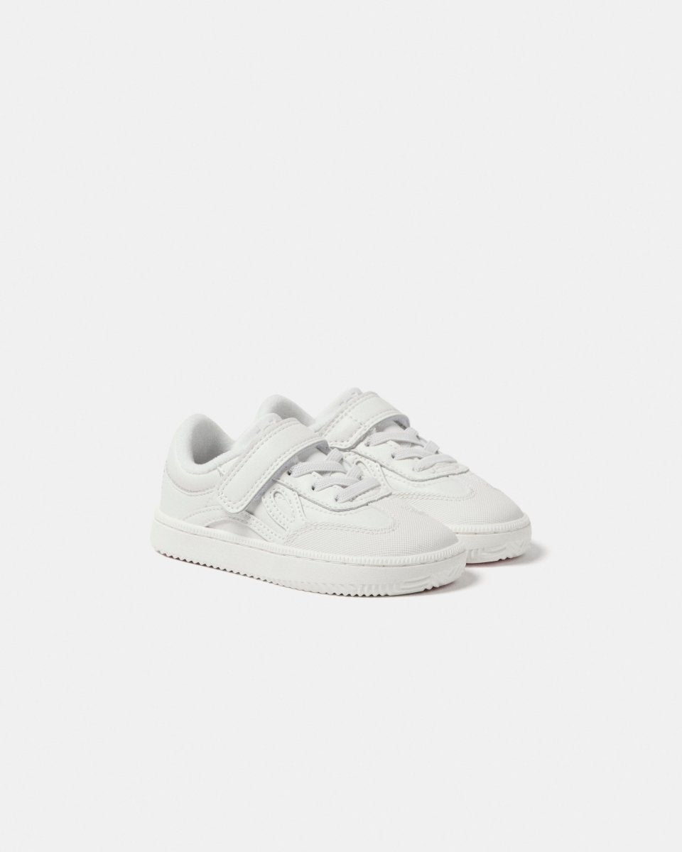 Lejan One Kids Weekdays - Blanco - Nudos Barefoot Shoes