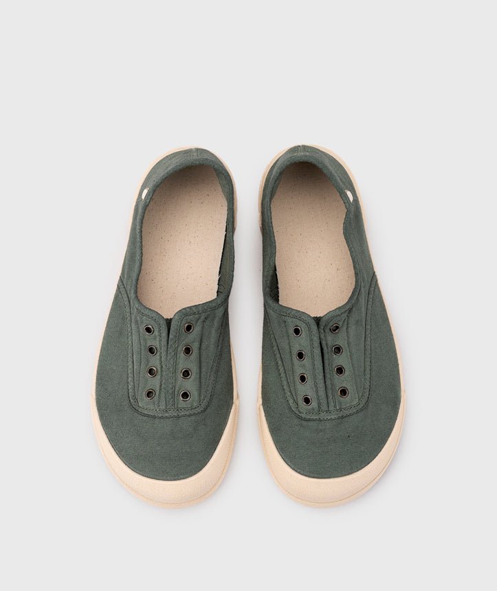 Lona Adulto Kaki - Igor - Nudos Barefoot Shoes
