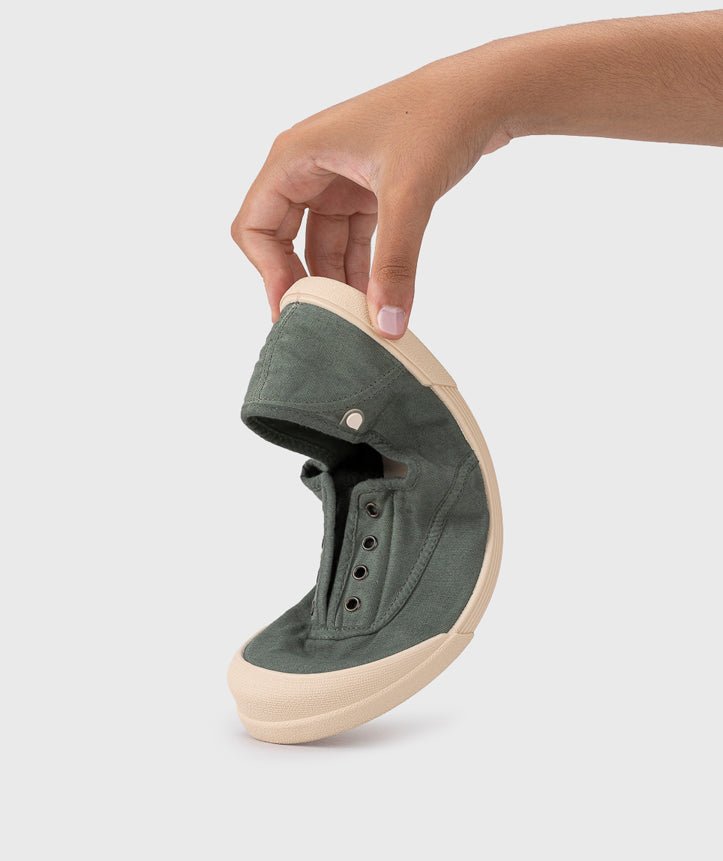 Lona Adulto Kaki - Igor - Nudos Barefoot Shoes