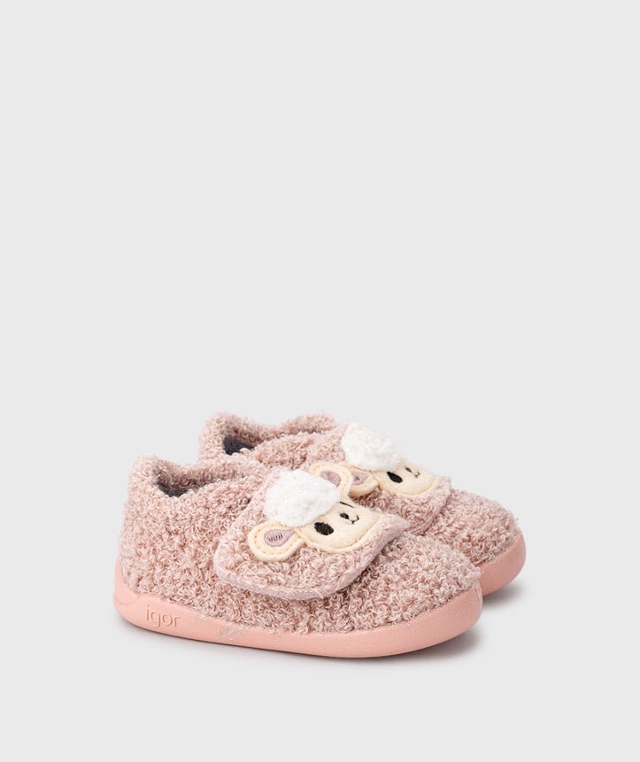 Pantuflas Ovejita Rosa - Igor - Nudos Barefoot Shoes