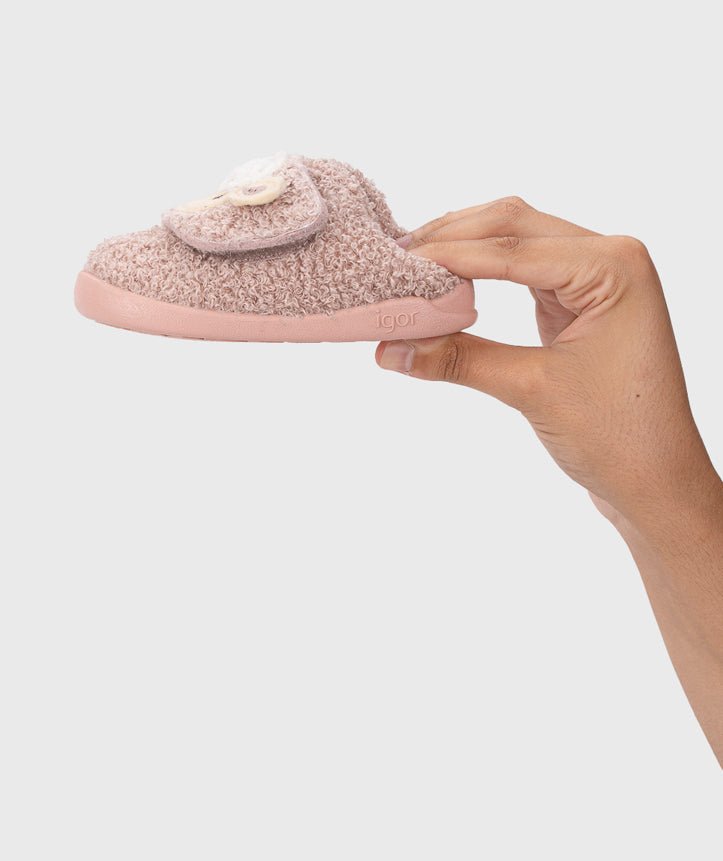 Pantuflas Ovejita Rosa - Igor - Nudos Barefoot Shoes