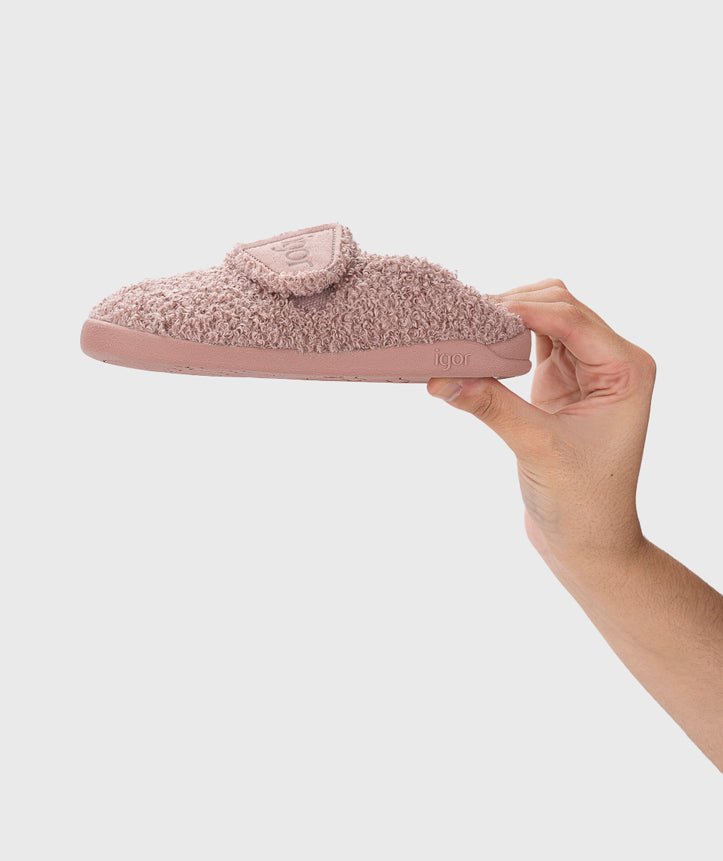 Pantuflas RIZO ROSA - Igor - Nudos Barefoot Shoes