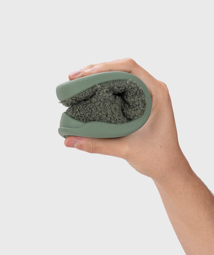 Pantuflas Rizo Verde - Igor - Nudos Barefoot Shoes
