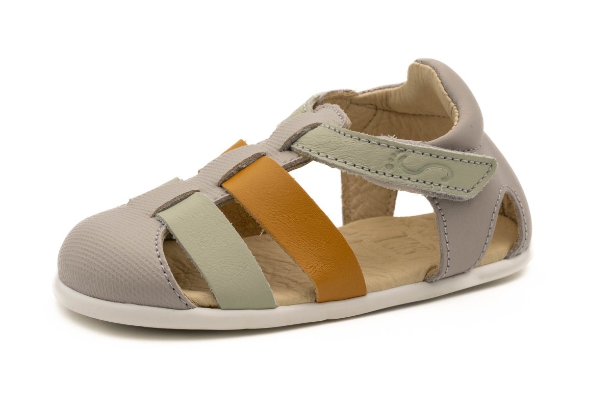 Sandalia 260 - H Stone Mostaza – FlexiNens - Nudos Barefoot Shoes