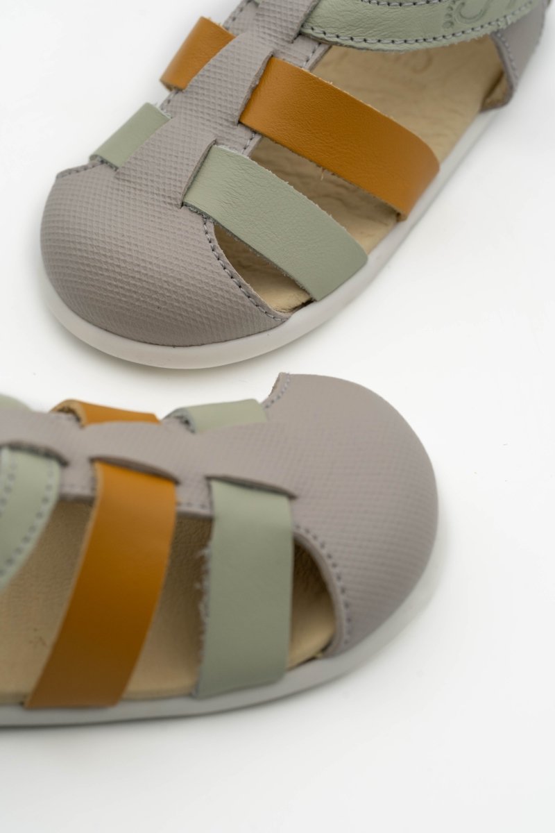 Sandalia 260 - H Stone Mostaza – FlexiNens - Nudos Barefoot Shoes