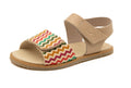 Sandalia barefoot Arrow Box Multicolor Butter – FlexiNens - Nudos Barefoot Shoes