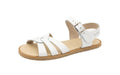 Sandalia Caprone Blanca - FlexiNens - Nudos Barefoot Shoes