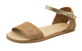 Sandalia Caprone Oro Multicolor Cava – FlexiNens - Nudos Barefoot Shoes