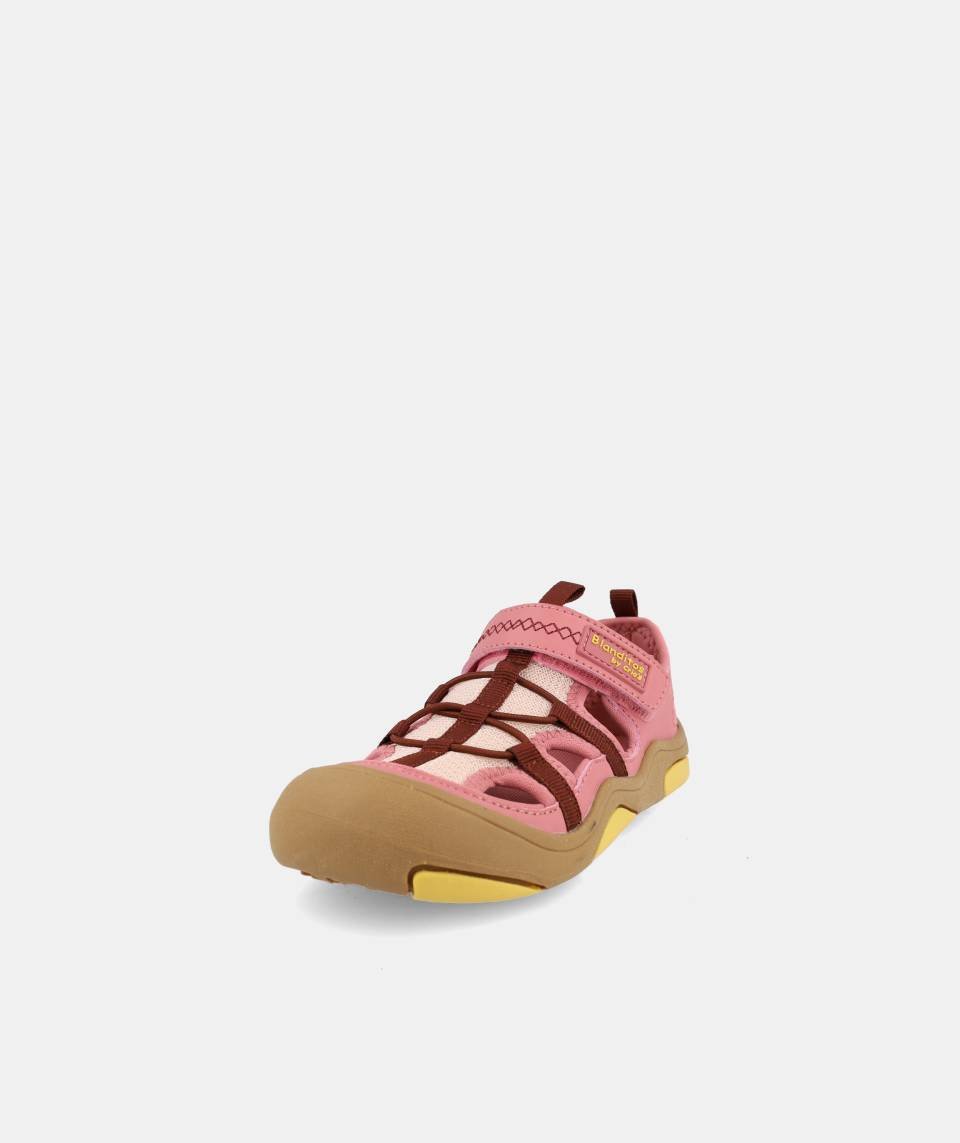 Sandalia Deportiva Olimpo Rosa - Blanditos by Crios - Nudos Barefoot Shoes