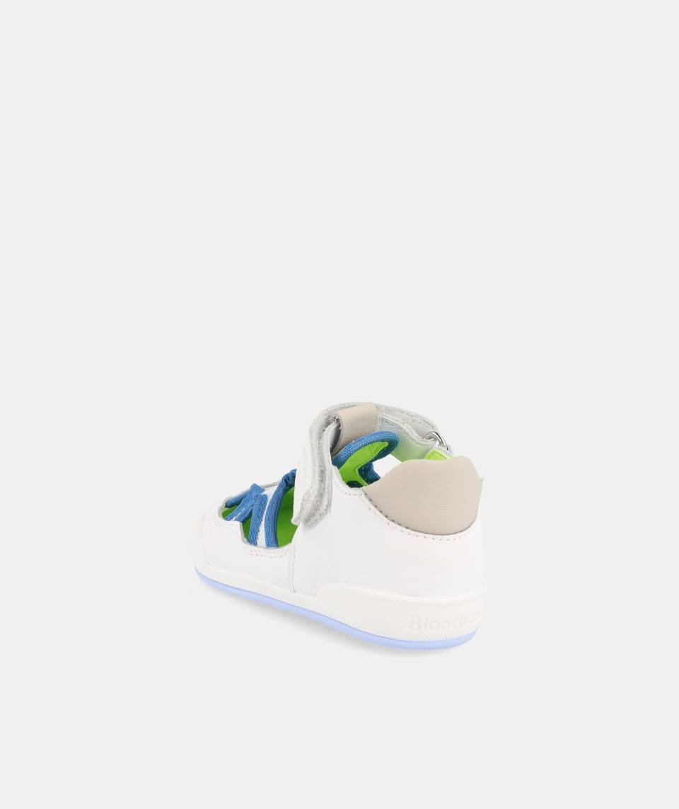 Sandalia Estela Blanco - Blanditos by Crios - Nudos Barefoot Shoes