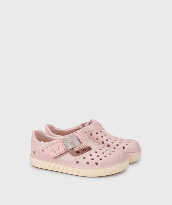 Sandalia Malibu Rosa - Igor - Nudos Barefoot Shoes