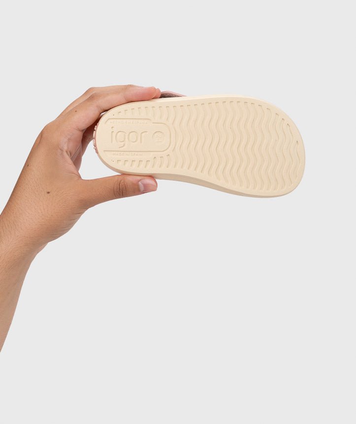 Sandalia Malibu Rosa - Igor - Nudos Barefoot Shoes