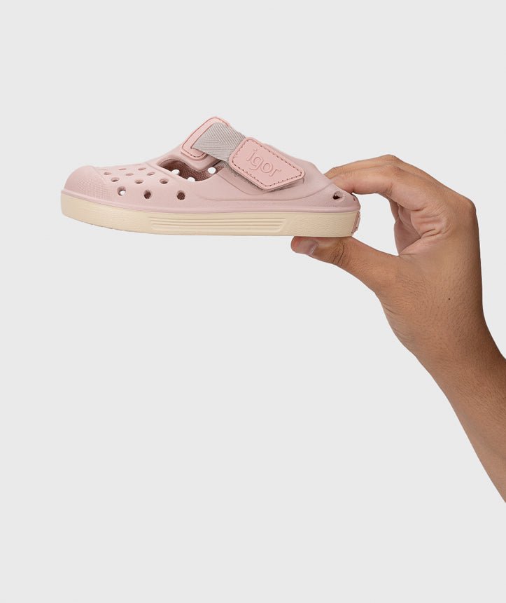 Sandalia Malibu Rosa - Igor - Nudos Barefoot Shoes