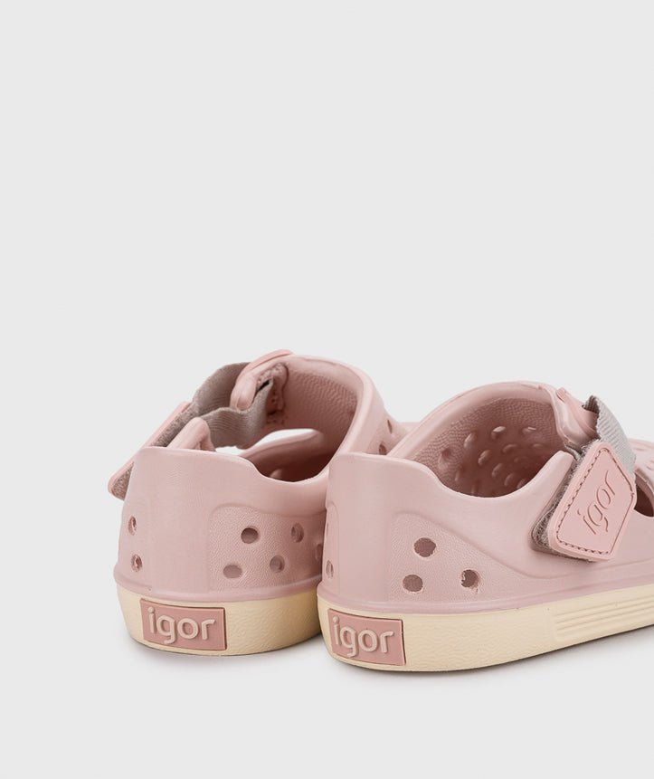 Sandalia Malibu Rosa - Igor - Nudos Barefoot Shoes