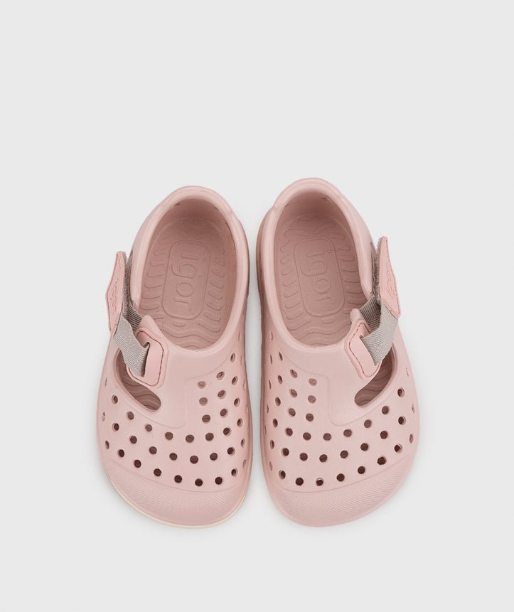 Sandalia Malibu Rosa - Igor - Nudos Barefoot Shoes