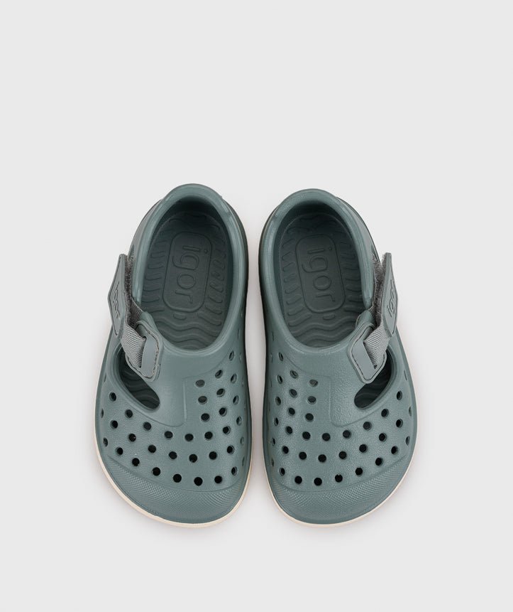 Sandalia Malibú Verde - Igor - Nudos Barefoot Shoes