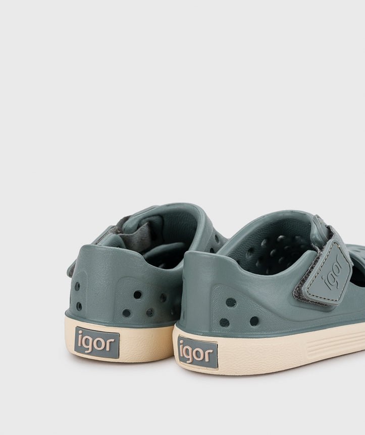 Sandalia Malibú Verde - Igor - Nudos Barefoot Shoes
