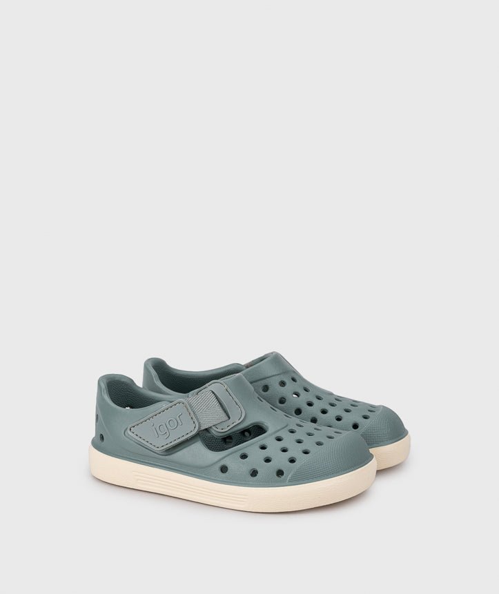 Sandalia Malibú Verde - Igor - Nudos Barefoot Shoes