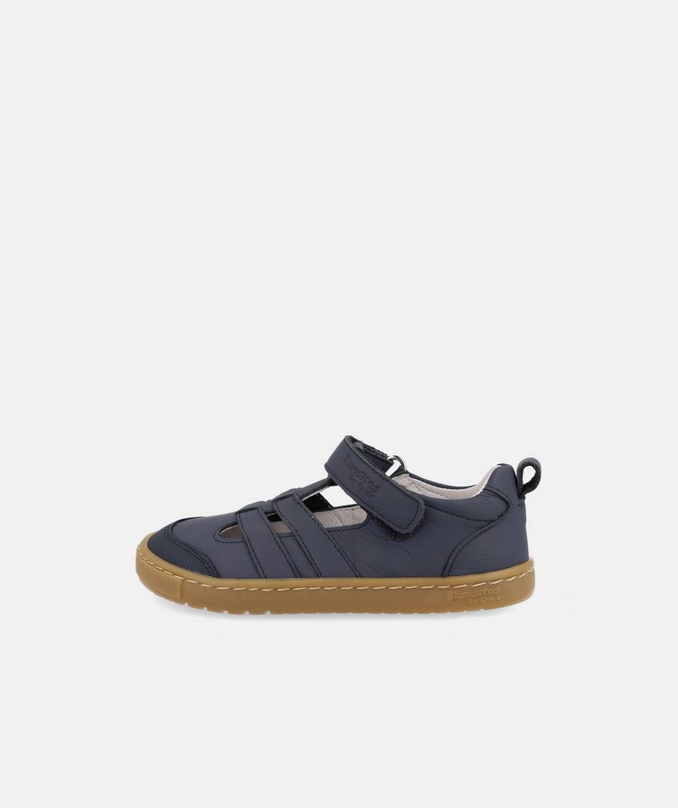 Sandalia Milos Azul marino - Blanditos by Crios - Nudos Barefoot Shoes