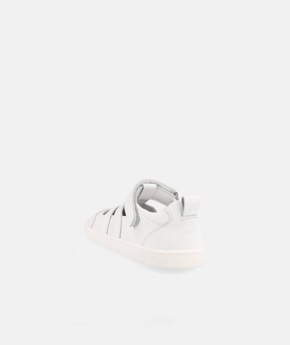Sandalia Milos Blanco - Blanditos by Crios - Nudos Barefoot Shoes