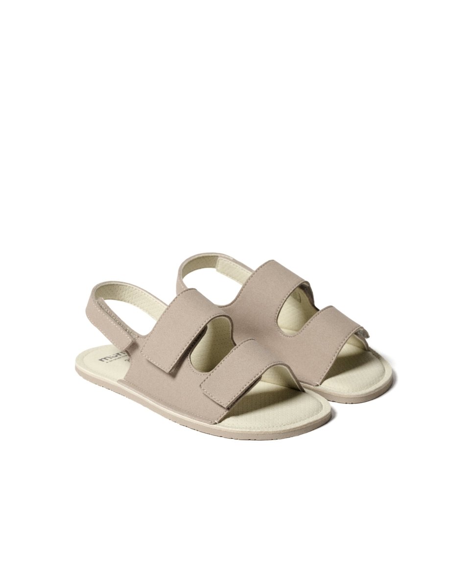 Sandalia Rio JR Taupe - Muris - Nudos Barefoot Shoes