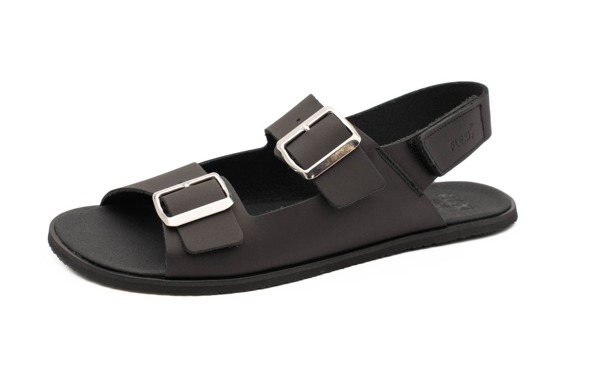 Sandalia Vacheta Negro – FlexiNens - Nudos Barefoot Shoes