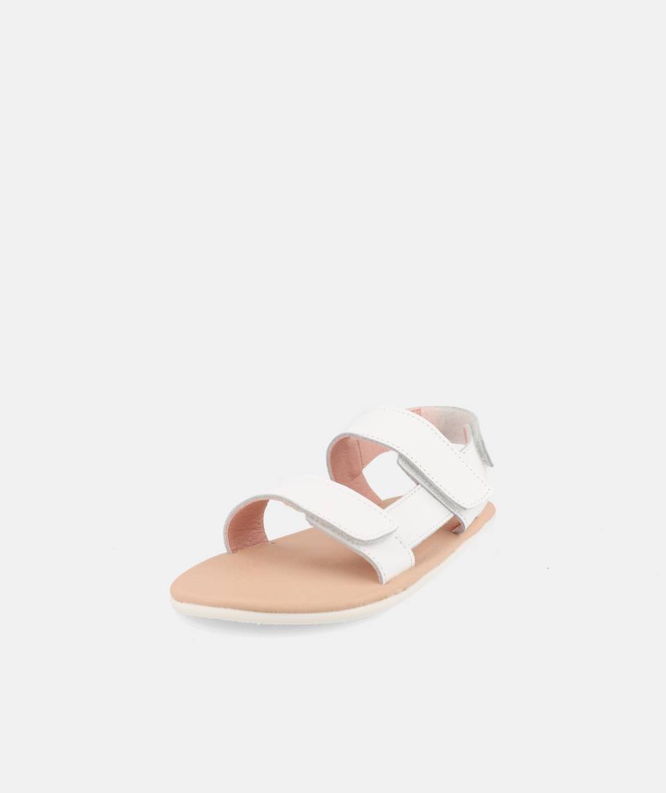 Sandalia Zanzibar Blanco - Blanditos by Crios - Nudos Barefoot Shoes