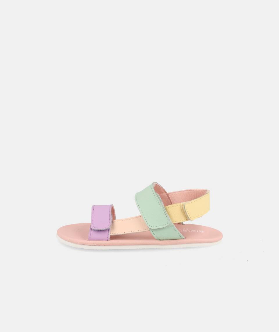 Sandalia Zanzibar Multicolor - Blanditos by Crios - Nudos Barefoot Shoes