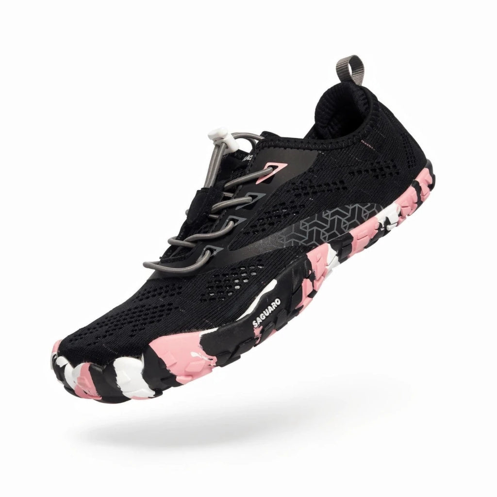 Smart II Negro/Rosa - Saguaro - Nudos Barefoot Shoes