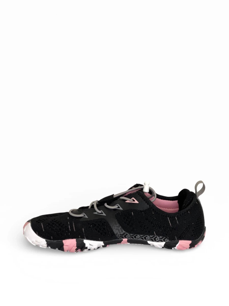 Smart II Negro/Rosa - Saguaro - Nudos Barefoot Shoes
