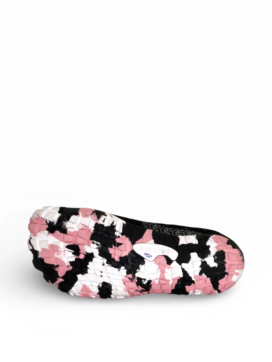 Smart II Negro/Rosa - Saguaro - Nudos Barefoot Shoes